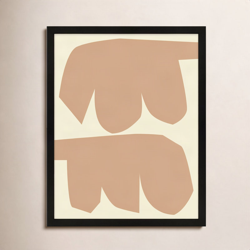 Component 1 Print by Michael Kempen, Black Framed, 20"H x 16"W x 1.25"D