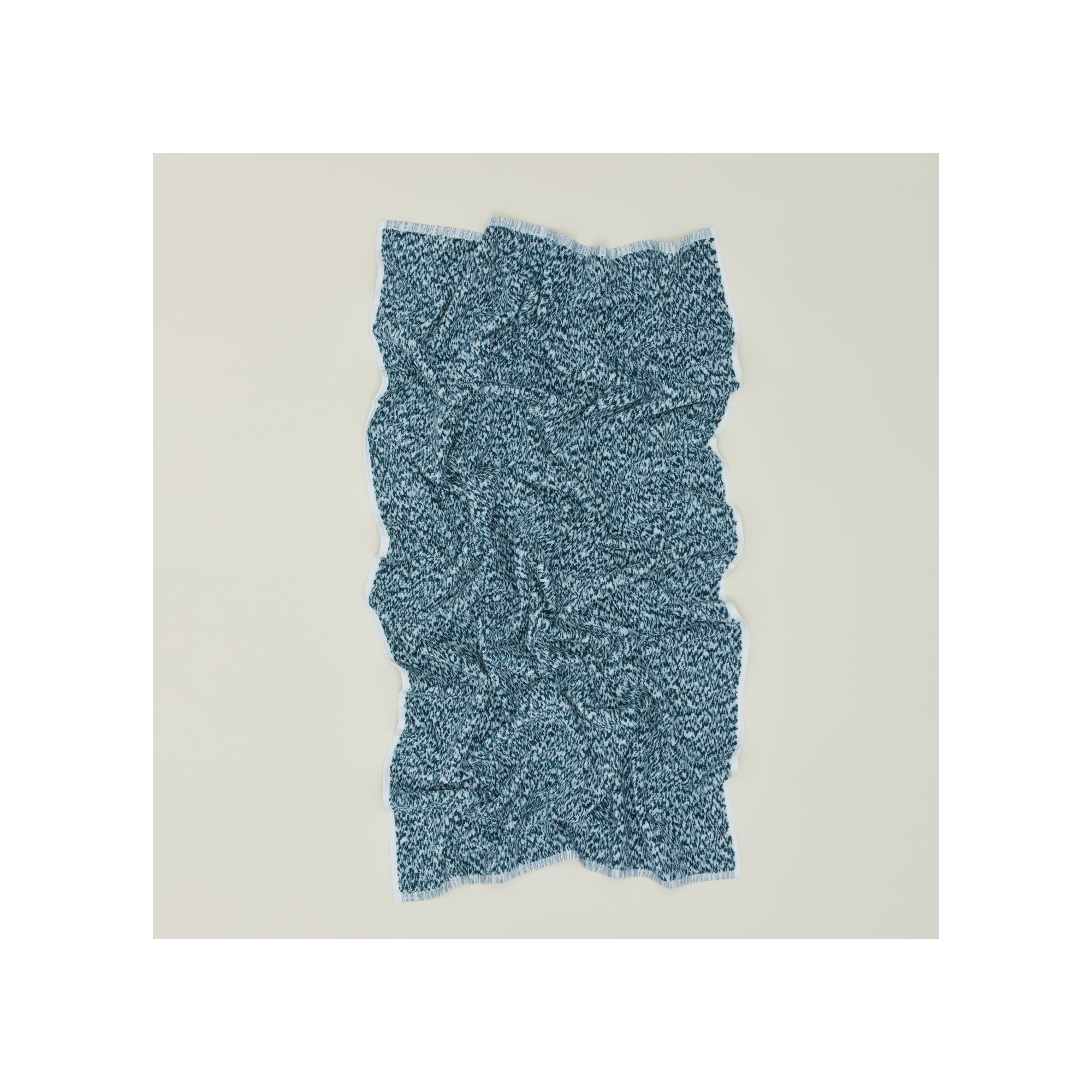  Cotton, Peacock/Sky, Hand Towel - 1 Pack