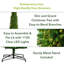 12' H Lighted Artificial Christmas Tree