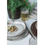 Service de table 24 pièces, grès 100% céramique, écologique, antibactérien, facile à nettoyer | Comprend 6 assiettes (7,1 po), 6 assiettes de service (11 po), 6 bols (4,7 po), 6 assiettes à dessert (8,7 po) | Va au lave-vaisselle et au micro-ondes