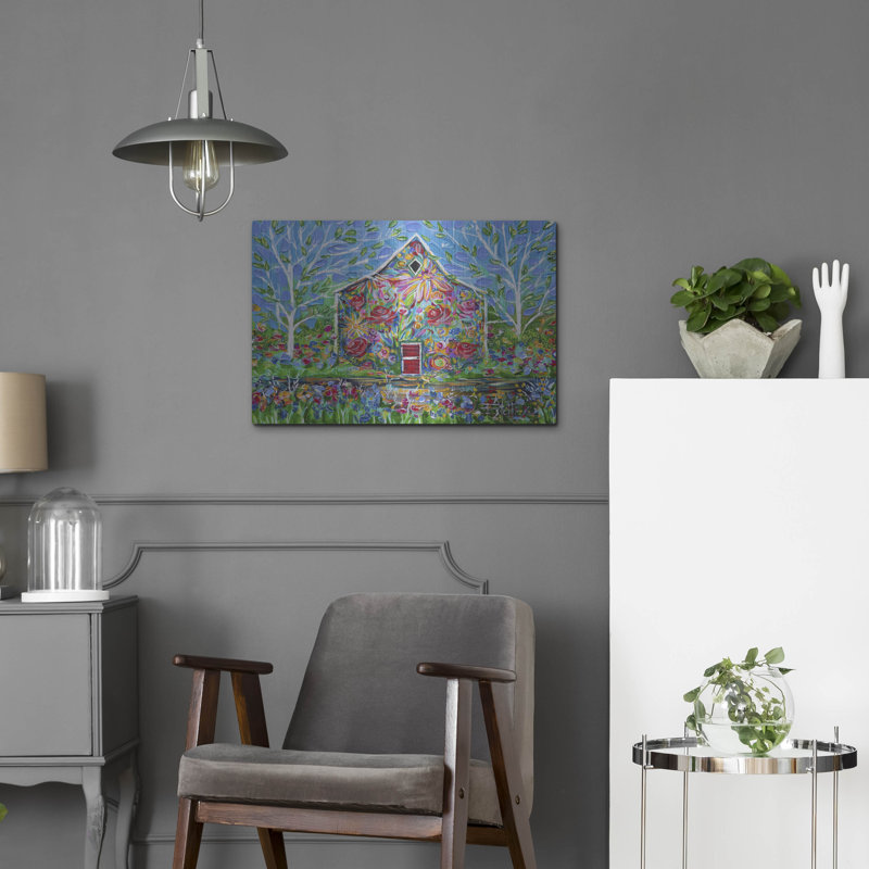 "Inside Out House" par Estelle Grengs, H 16 po x l 24 po