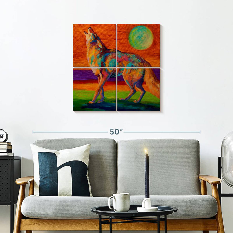 Brampt Howl, 26" H x 26" W