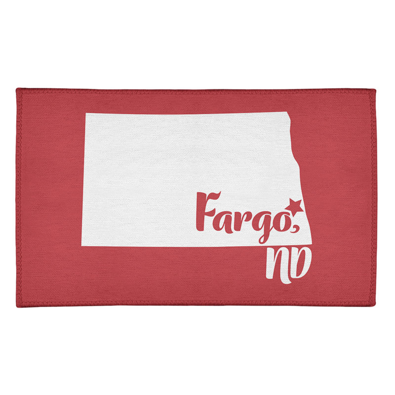 Tapis de poly-chenille fargo north dakota, Rectangle 9 pi x 12 pi