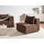 Brown Boucle is out of stock selected