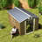 Secure Spacious Sheds, 8x12 Metal, Modern Rustic Style For Backyard