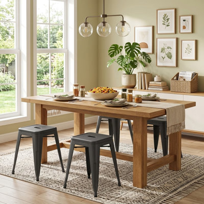 Apolito Counter Stool with Metal Frame