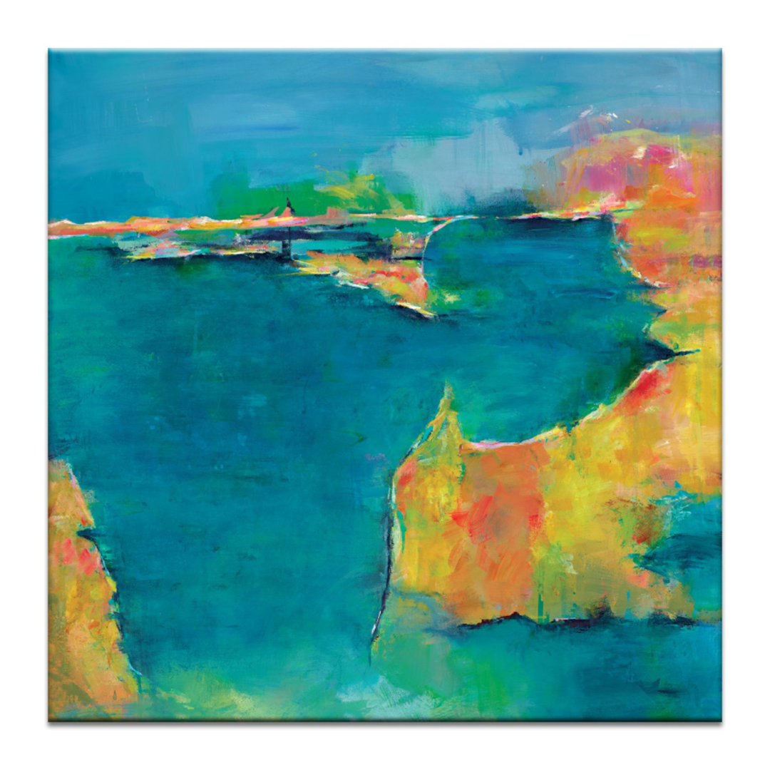 'Clover Cove' Painting Print on Canvas