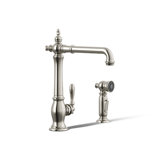 Artifacts® Single Handle Kitchen Sink Faucet with Accessories