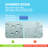 56-60 In. X 76 In Double Sliding Shower Door, 5/16 In Clear Tempered Glass with Nano Coating Easy-clean Grey-103213937