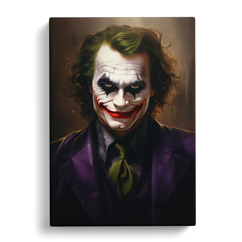 Joker Classicism - Wrapped Canvas, 76cm H x 50cm W x 3cm D