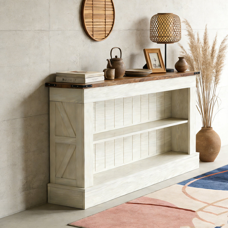 Long Entryway Sofa Table With Storage