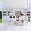 Pharmacie rectangulaire en aluminium avec miroir-729903899