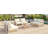 Modern Minimalist 7-Piece Metal Patio Sectional Sofa Set, All-Weather Garden Conversational Furniture Set with Thick Cushions and Coffee Table for Indoor Outdoor-359508185