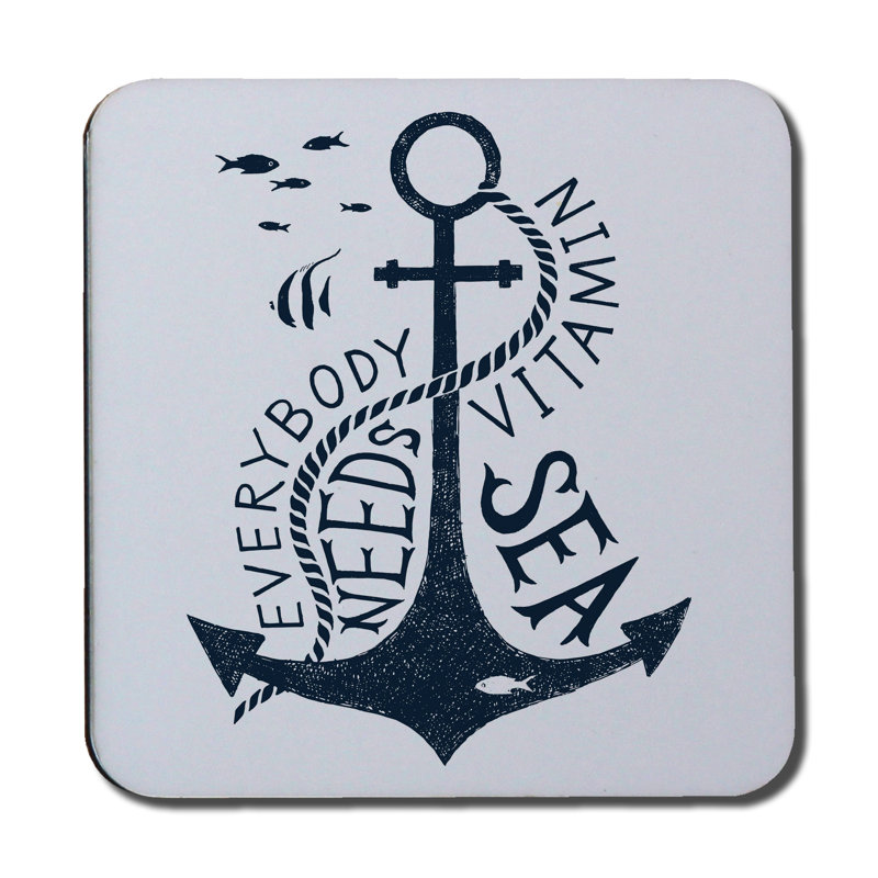 Square 6 Piece Coaster Set