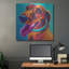 «Dachshund - Turquoise» par Dawg Painter-1735774573