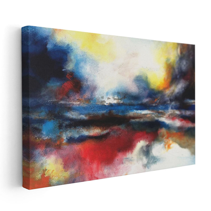 Abstract Wonder - Canvas Print Wall Art, 20" H x 30" W