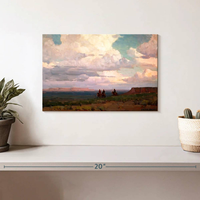 Lelar Near Canyon De Chelly, 8" H x 12" W