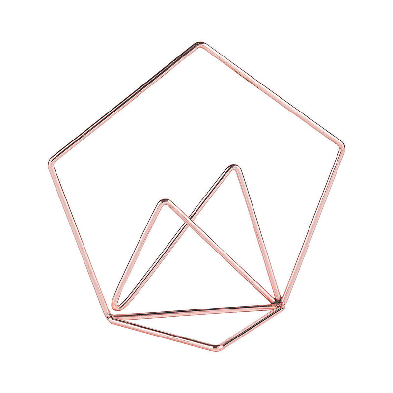 Geometric Sign Holder