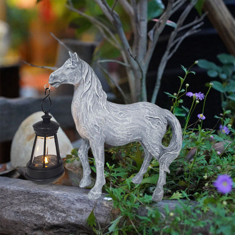 Figurine de nuit en résine en résine, Silver