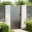 Double Gate with Lock-837626425