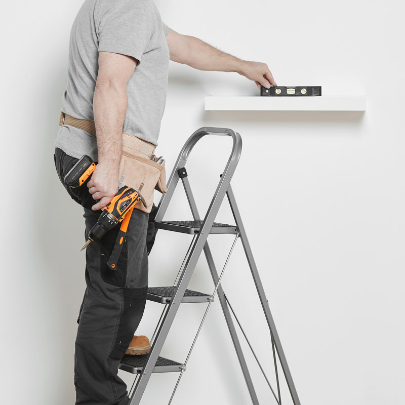 4 - Step Steel Folding Small Step Ladder