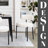 Sherpa Upholstered Metal Dining Chairs-1351667567-1389094373