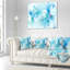 Texture de verre fractal - coussin abstrait imprimé-89152639-89152640-89156806