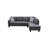 Mauriac Velvet L-Shaped Sectional-97430008