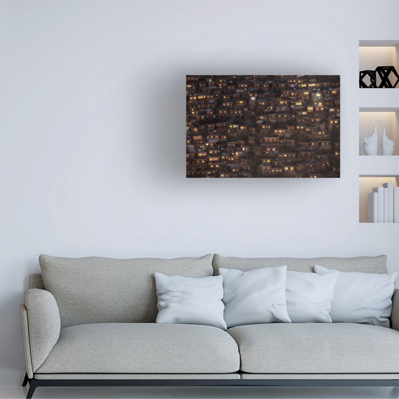 Œuvre sur toile, bolognaise, Sarawut Intarob Larung, H 22 po x l 32 po