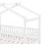 Twin wooden house bed with trundle-922912829