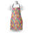 East Urban Home Geometric Apron Unisex, Tile Pattern Stripes, Adult Size, Multicolor
