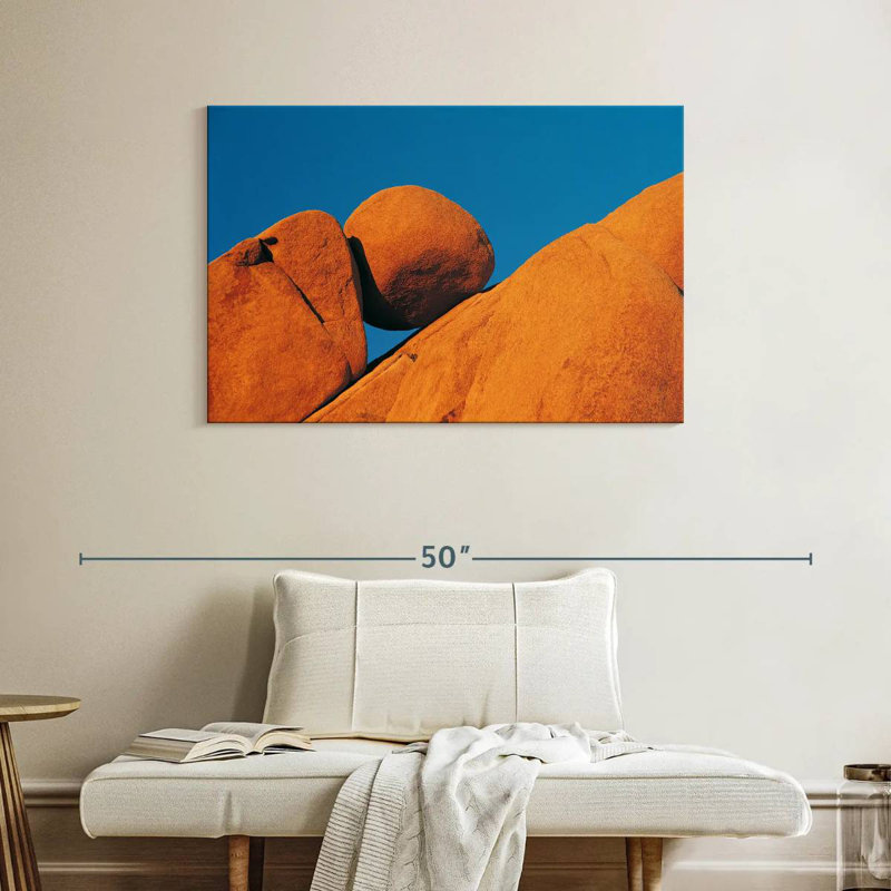 Joshua Tree Rock Formation, H 26 po x l 39 po
