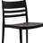 Commercial All-Weather Resin Stack Chair With Slatted Backrest-1642845536