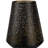Floral Laser-Cut Table Iron Lamp With Base - 10.75" - Black