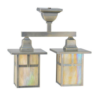 2 - Light Semi Flush Mount