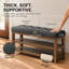 Upholstered Bench with Shelves-1759247996-1759247997