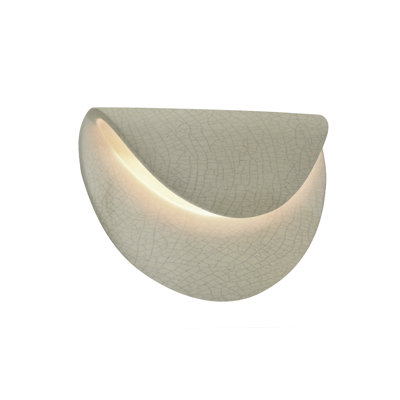 Ambiance - Petal ADA LED Wall Sconce - Celadon Green Crackle