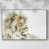 White Floater Framed Canvas