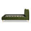 Lit plateforme tapissier Roman