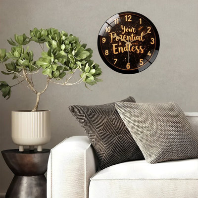 Horloge murale 12 po