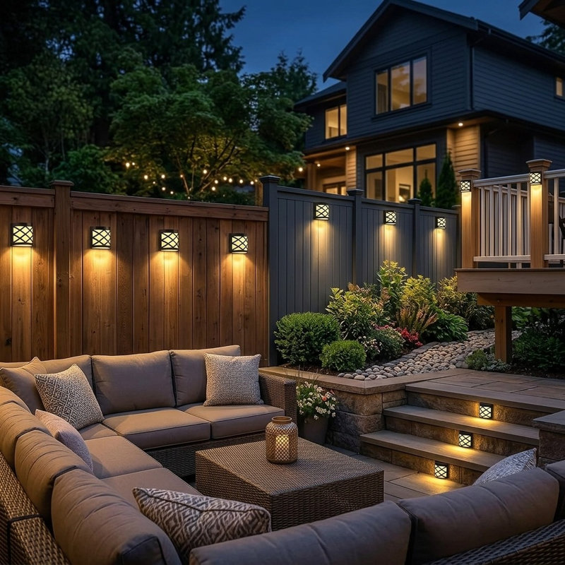 Natural Solar Powered Deck Light
