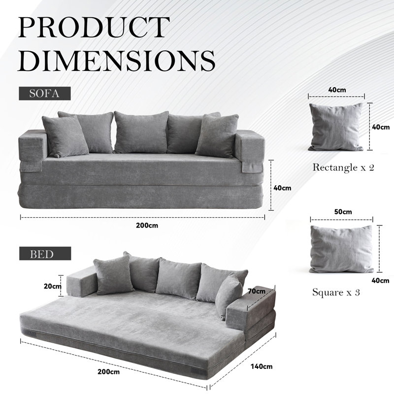 3 Seater Chenille Sofa & Chaise