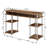 Edwin No Tools Writing Desk with Shelves-2141479340