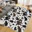 Tapis lavable Western Cow pour tapis de salon