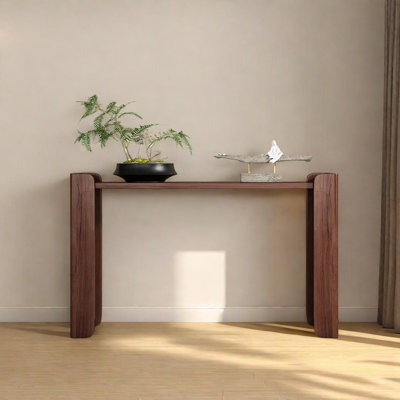 Modern Minimalist Solid Wood Console Table