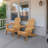 Akeley Solid Wood Folding Adirondack Chair-887030297