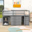 Lit mezzanine 3 tiroirs avec bureau mobile et tablettes-645570710-645570714