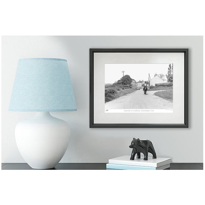 Carlton In Lindrick, Wigthorpe C1965 - Single Picture Frame Print, 40cm H x 50cm W x 2.3cm D
