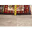 Tapis ivoire en laine noué à la main de conception unique 3 pi x 5 pi 1 po Vena