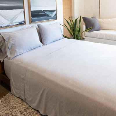 Lux Enzyme-Washed Double-Brushed 4pc. Sheet Set